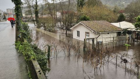 Imagen del desbordamiento del Avia en el 2023