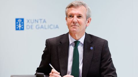 El presidente de la Xunta, Alfonso Rueda.