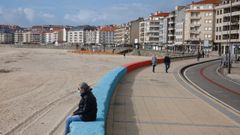 Paseo de Silgar, en Sanxenxo