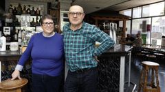 Pepita Lozano y Miguel Fraga, gerentes del bar Lozano
