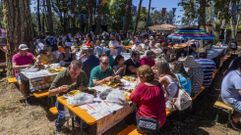 Nuevo xito de la Merenda Campestre de Castrobuxn: las fotos!