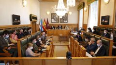 El pleno se reuni� de nuevo ayer de forma presencial, la primera vez desde la declaraci�n de la pandemia