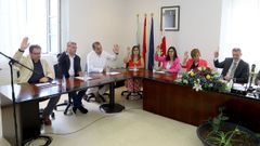 Imagen de archivo del pleno de investidura del pasado mes de junio