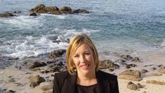 Roc�o Leira (Cee, 1979), autora da novela xuvenil �Cicuta para dous�.