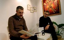 Villar e Cobas presentaron a obra na librar�a Biblos de Betanzos.