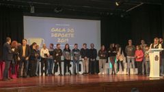 Imagen de archivo de la gala del deporte celebrada en el a�o 2019.