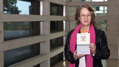 La escritora Marta Sanz, esta semana en la Fundaci�n Seoane de A Coru�a.