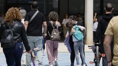 Foto de archivo de un colegio de primaria en Espa�a. El programa de inclusi�n que ahora termina se hac�a con fondos europeos