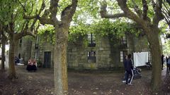 Una de las propuestas es construir la residencia en los terrenos del pazo de Goi�ns