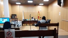 Un momento de la vista celebrada en el Penal 2