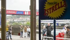 El equipo del Eroski de la Estaci�n de Autobuses grab� este v�deo para tranquilizar a todos sus clientes