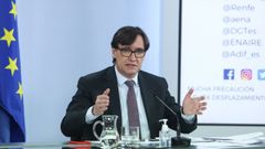 Salvador Illa comparece tras su �ltimo Consejo de Ministros