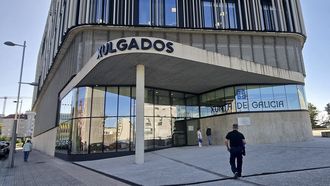 Imagen de archivo de los Juzgados de A Parda en Pontevedra