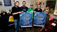 Los organizadores de los tres festivales
