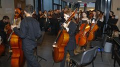 Imagen de archivo de una de las actividades del Conservatorio Profesional de M�sica de Santiago