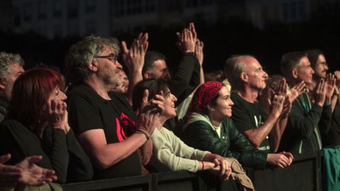 Pblico durante el concierto de Capercaillie, la noche del sbado