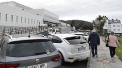 Exterior del hospital de A Mari�a, en Burela