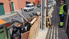 Calle Benito Vicetto, en Culleredo