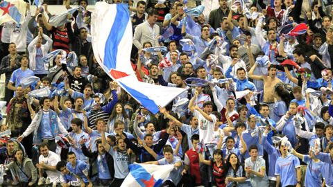 Aficionados en Balaídos en la temporada 2012/2013