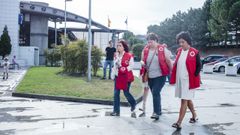 Psic�logos de Cruz Roja llegan al hospital de San Agust�n para prestar apoyo a familiares y v�ctimas