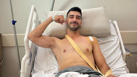 Ángel Suárez fue operado en Barcelona el 30 de junio.