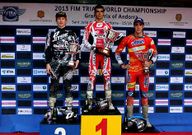 Jorge Casales en lo m�s alto del podio en Andorra