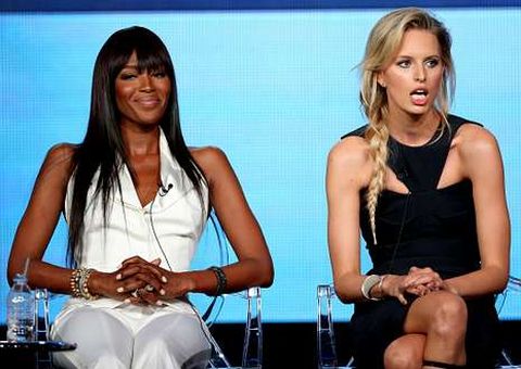 Naomi Campbell y Karolina Kurkova.