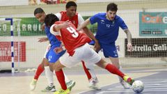 Partido amistoso entre O Parrulo Ferrol y el Braga