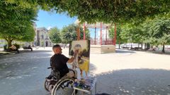 <span lang= gl >O casco vello �nchese de artistas</span>