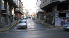 La primera calle en la que estuvo el garaje de Crende fue en la R�a Chao Ledo