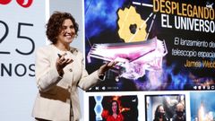 Begoa Vila, durante el acto de celebracin de los 25 aos de lavoz.es en Vigo