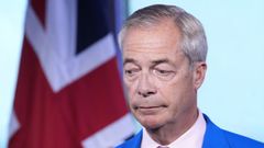 Nigel Farage, l�der de Reform UK.
