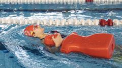 Una de las pruebas de salvamento celebradas recientemente en Carballo