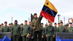 Maduro, el lunes durante la conmemoracin de los 203 aos de la batalla de Carabobo.