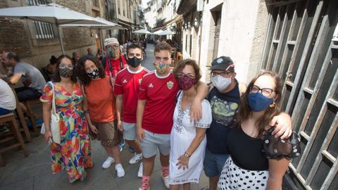 Turistas cuentan su experiencia en Lugo y c�mo adoptan las medidas contra el covid-19