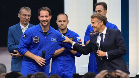 La Agencia Espacial Europea present&oacute; sus proyectos en Par&iacute;s, en un evento en el que particip&oacute; el presidente galo Emmanuel Macron.