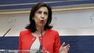 Margarita Robles, portavoz del PSOE