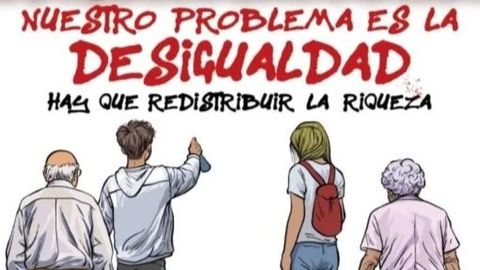 Desigualdad, redistribuir riqueza