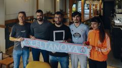 Roberto Miranda, Cristian Prez, Santi Vzquez, Csar lvarez y Mara Gil, algunos de los precursores de la Pea Celtanova