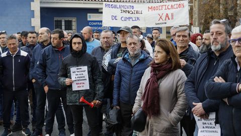 Concentraci�n en Arcade, el 19 de enero del 2026, por los nuevos controles a la pesca de bajura.