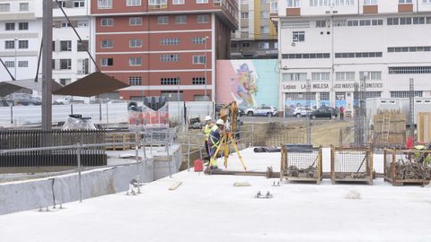 Obras en la Intermodal de Lugo