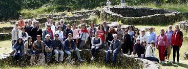 Arquitectos, psic�logos sociales y urbanistas visitaron la Costa da Morte invitados por Ricardo Garc�a Mira.