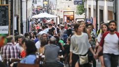 Muchos de los turistas que llegan a Compostela usan las plataformas para buscar d�nde dormir.