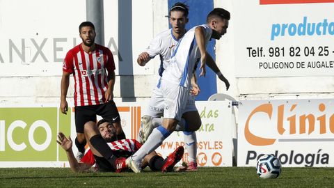 Partido entre el Boiro y el Atlético Arteixo 2021