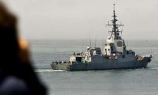 La fragata �Crist�bal Col�n�, en sus �ltimas pruebas de mar por la r�a.