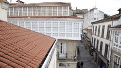 Galer&iacute;as caracter&iacute;sticas del casco hist&oacute;rico entre Hermida Balado y la calle Cardenal.