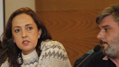 A final del 2017, Dolores P�rez, presidenta que dimite, coincidi�, como secretaria del CCH, en un acto con quien la critica, �nxel V�zquez, en aquel momento presidente de la federaci�n mari�ana de comercio
