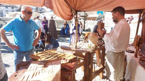 Puestos y oficios de la feria medieval de Lugo