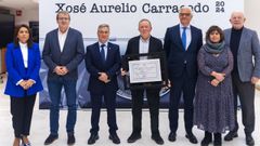 Entrega del Premio Carracedo del ao 2024 a Lus lvarez Pousa.