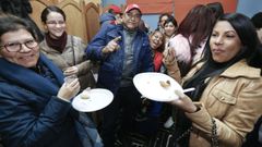 Dominicanos asentados en Lugo celebrando en A Milagrosa su fiesta de la Virgen de Altagracia